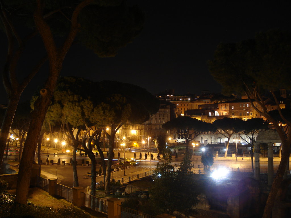 Rome Night Time